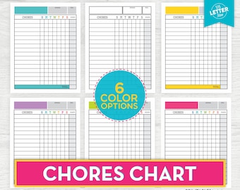 Kids Chore Chart Printable, Chore Chart System, Chart System, Chore Tracker, Kids Chores, Job Chart, Responsibility Chart, Household Chores