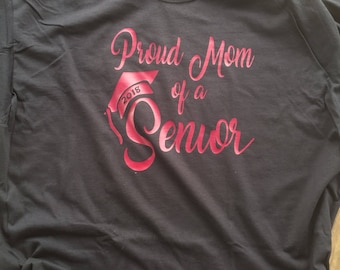 Proud Mom Of 2018 Senior, Senior 2018, Mom of a Senior, 2018 Senior Mom