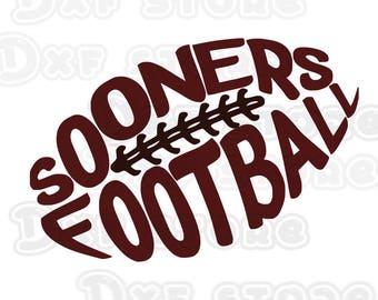 sooners,Oklahoma Sooners ,football,college team ,SVG,DXF,PNG for use with Silhouette Studio and Cricut Design Space