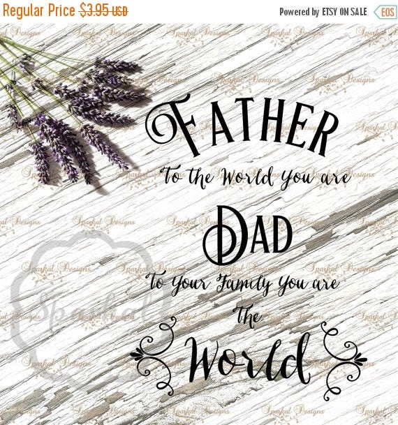 Download ON SALE Father's Day SVG Quote Cutting file Wall Decal