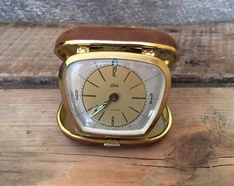 Vintage Alarm Clock, Schatz Alarm Clock, 1950's Clock, Vintage Alarm Clock Made in Germany , German Clock