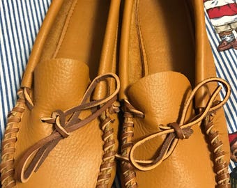 CC 25C Moccasins Bronze Olive Patent Leather