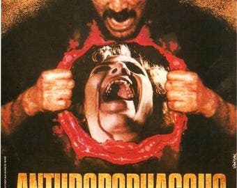 Back to School Sale: ANTHROPOPHAGUS Movie Poster 1980 Horror Gore