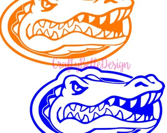 Florida Gator Decal | Gator Decal | Florida Gator Car Decal | Macbook Decal | Car Decal | Florida Decal | Vinyl Decal