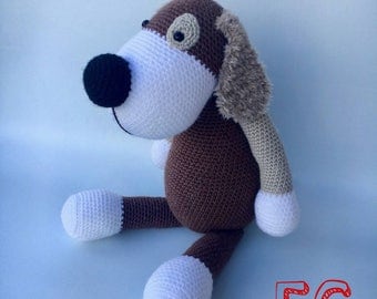 BORIS the dog crochet