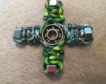 Paracord Fidget Spinner, Finger Fidget Spinner, Fidget Spinner, Paracord Spinner