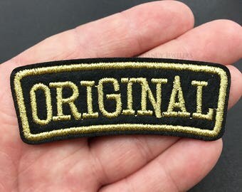 Iron On Original Patch, Fashion, DIY, Sewing, Embroidery, Applique, Kawaii, Kids, Children, Hair Bow, Embellishment, (P039)