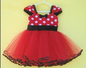 Toddler MINNIE MOUSE Walt Disney Costume Sewing Pattern