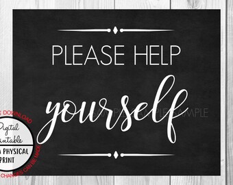 THANK YOU 8x10 printable chalkboard sign instant digital
