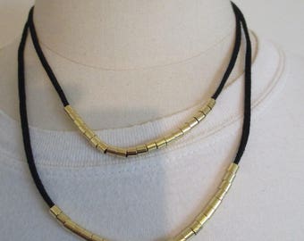 fancy gold plated necklace