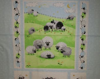World of Susybee Quilt panel 36x44"
