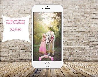 Unicorn Birthday Snap Chat Filter, Unicorn Snap Chat Filter, Unicorn SnapChat Geofilter, Unicornio SnapChat Filtro, Unicorn Party,
