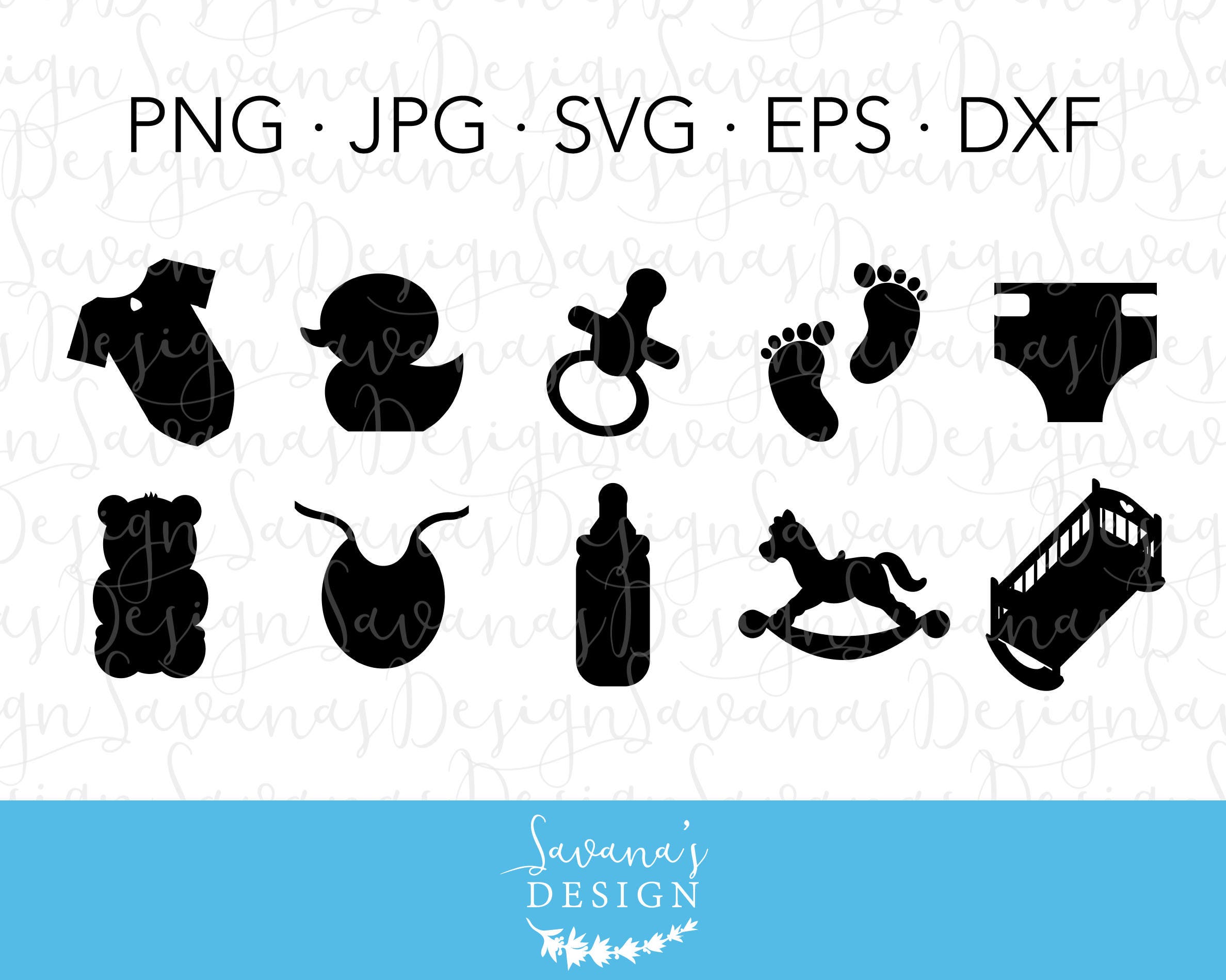 Download Baby SVG Bundle Baby SVG Files for Cricut Baby SVG Designs