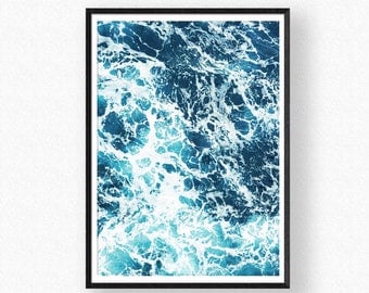 Sea Print, Sea wall art, Sea Printable, Wave Printable, Sea Art, Ocean Waves Art, Sea Photography, Water Waves Printable, Ocean Waves, Sea