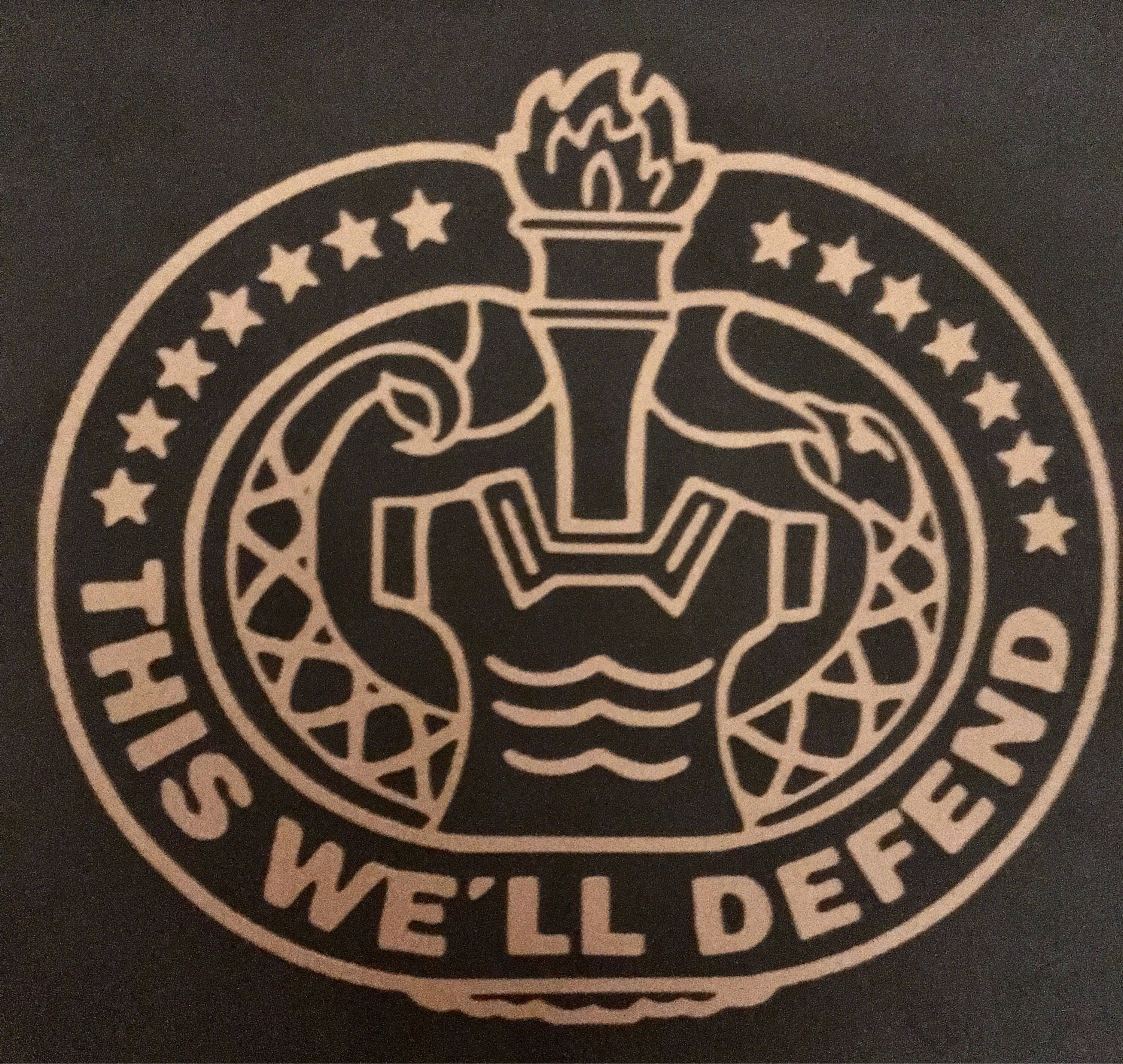 Army Drill Sergeant Badge Decal