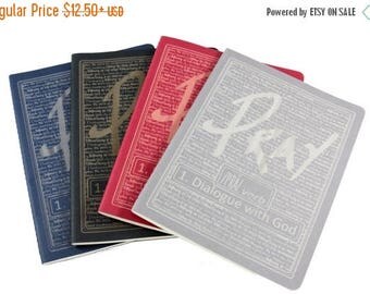 Summer Sale Prayer Journal/ Notes/ Moleskine Journal/ Inspirational/ Bible Verse Journal/ Scripture Journal/Christmas Gift/ Custom Journal/