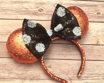Classic Halloween sequin ears