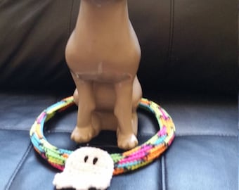 XL Crochet Halloween Dog Decorative Collar