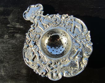 Silver Tea Strainer