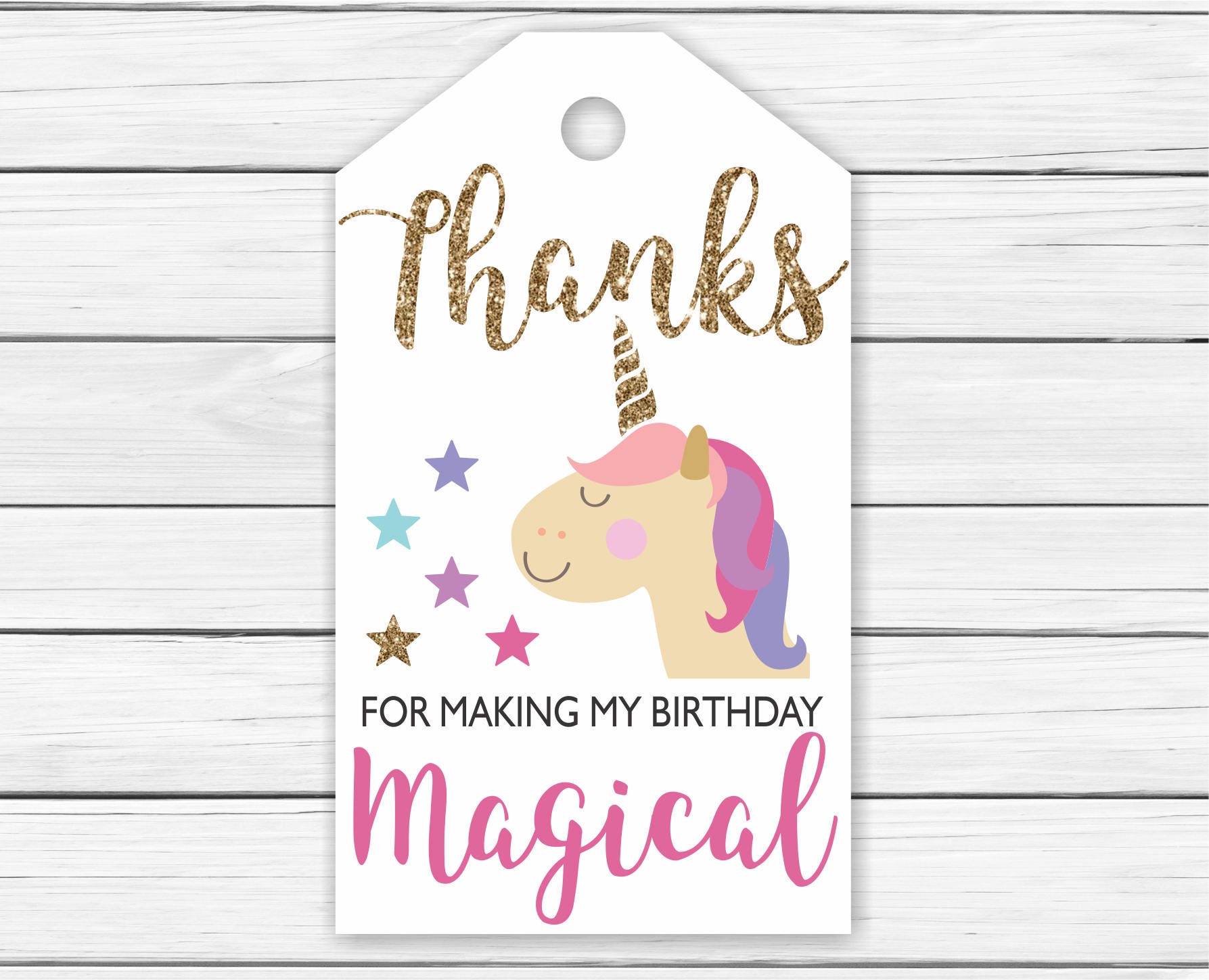 printable labels address Printable You Unicorn Thank Tags  Unicorn  Thank Printable