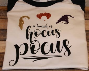Kids Hocus Pocus shirt; hocus pocus shirt; a bunch of hocus pocus shirt; halloween shirt; kids halloween shirt; hocus pocus; a bunch of