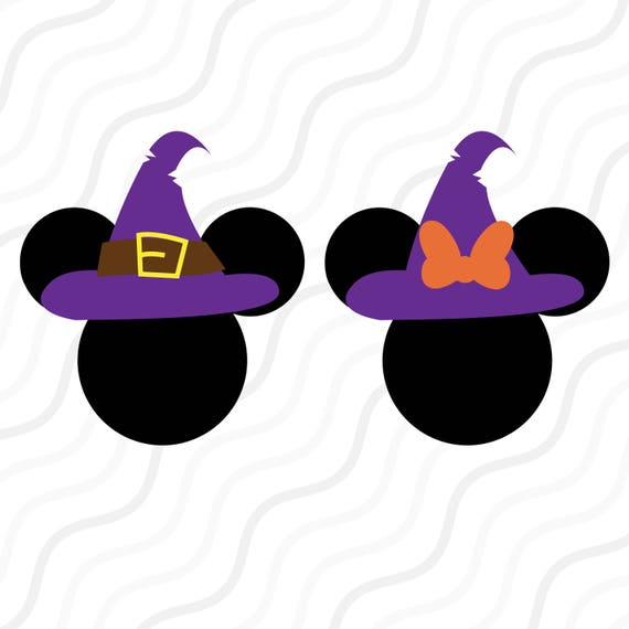 Download Mickey Mouse Witch Hat SVG,Disney Halloween SVG Cut table ...