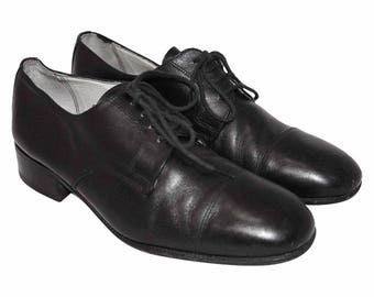 1960's Black Oxfords