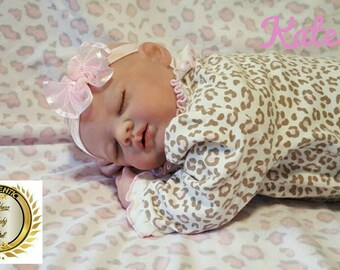 Reborn Baby Kate, 20in, Girl, Custom Order