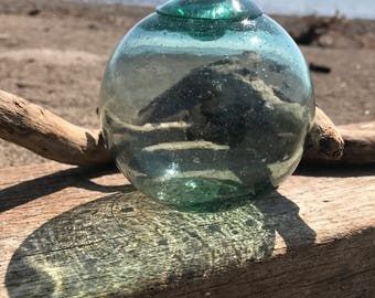 Sea Green Vintage Japanese Fishing Float (Unmarked)