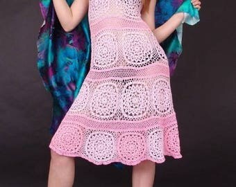 Handmade knitted dress
