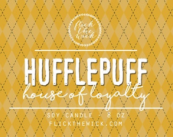 House of Loyalty (Hufflepuff) - 8oz Soy Candle