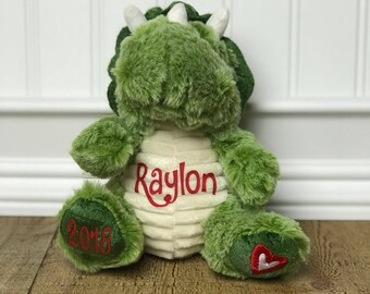 dinosaur valentines stuffed animal