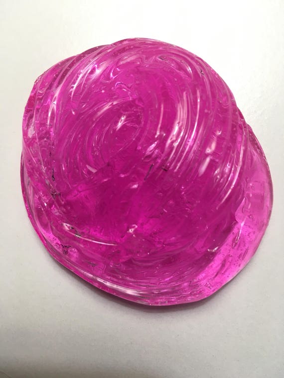 Pink clear slime