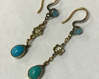 Filo Serpentina Earrings  (252 / W / TURQUOISE)