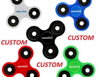 Personalized CUSTOM Wholesale Hand Fidget Tri Spinner Stress Reducer Desk Toy Finger Focus - Custom Fidget Spinners