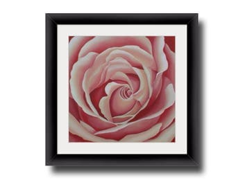 Rose Wall Decor pink rose wall art | etsy Rose Wall Decor pink rose wall art | etsy