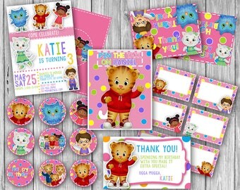 Daniel Tiger Birthday Pack (PINK)