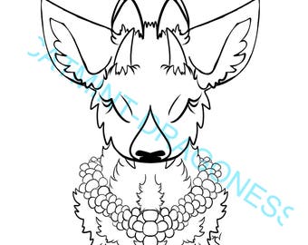 Fairy Tangles Adult Printable Coloring Pages by Norma J