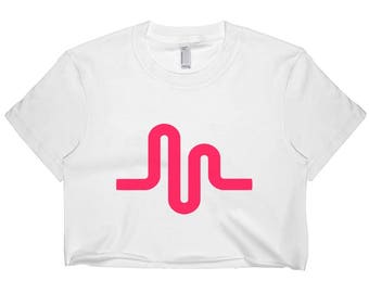 Musical Ly Crop T-shirt / Crop Tee / Crop Tops