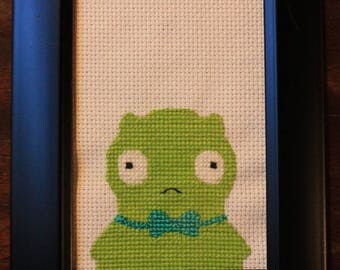 Bob's Burgers Kuchi Kopi cross stitch