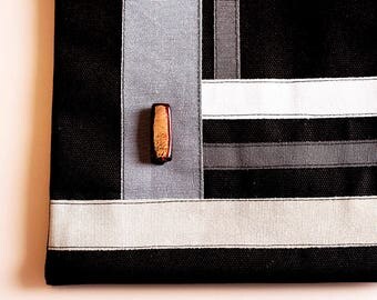 Ipad Bag velcro - Ipad Bag - Ipad holder - Travel bag - Borsetta da viaggio - Business Bag - Borsa da lavoro - Made in Italy - Handmade Bag