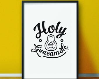 Holy guacamole | Etsy
