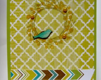 Little Birdie Told Me Birthday Card