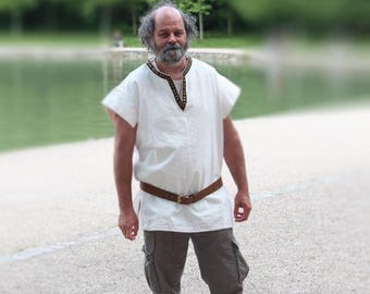 Medieval tunic mixed with old lace