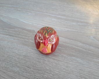 OWL ceramic fired for decoration or creation