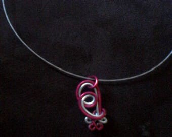 ribbed aluminum wire Choker