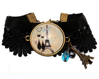Vintage "Paris" bracelet