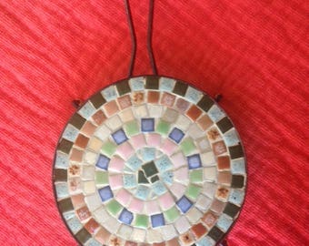 Mid Century Mosaic Tile Trivet