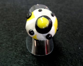Original 'Yellow Fusion' whimsical ring