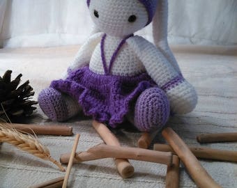 Butterfly and lulu tutu cute rabbits Lulu tenderness